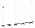 VELANTE Светильник подвесной, LED, 5x12W, 3000K 472-403-05