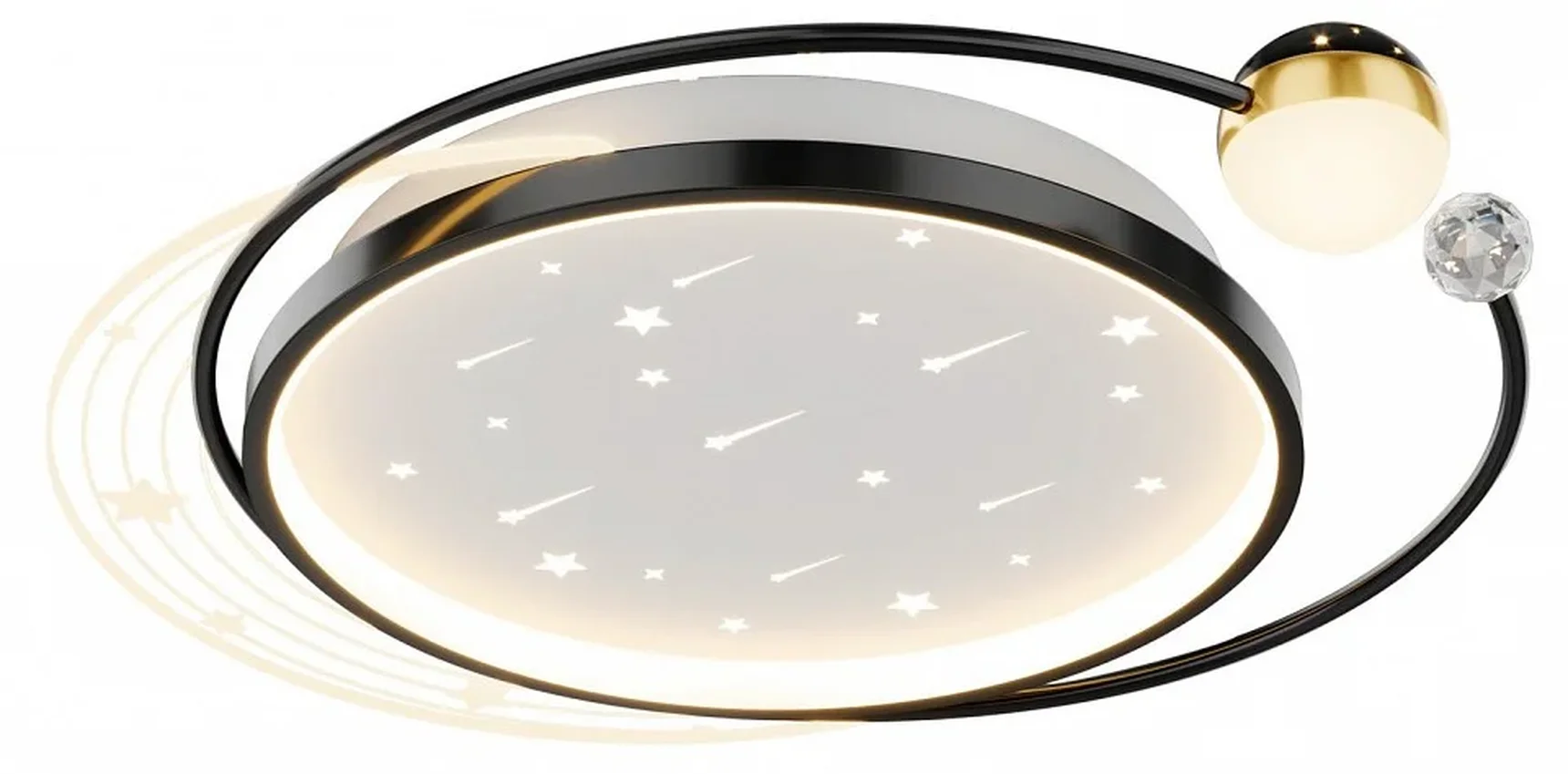 4742-5C, потолочный светильник, L500xW600xH100, LEDx34W/68W, 1800/3000LM, 3000/4500/6000K, remote control