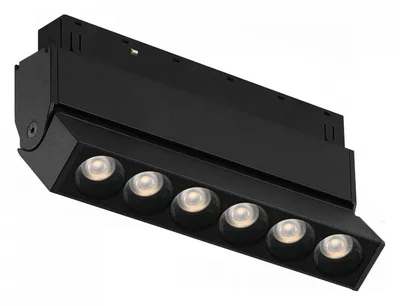 Светильник трековый магнитный поворотный iLEDEX TECHNICAL VISION 4822-003-L120-6W-38DG-3000K-BK