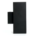 Светильник настенный Feron ML1740 QUAD MR16 35W, 230V, 2*GU10, чёрный IP20