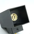 Светильник настенный Feron ML1740 QUAD MR16 35W, 230V, 2*GU10, чёрный IP20