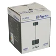 Светильник потолочный Feron HL4548 HALO levitation на подвесе GX53 12W 230V, черный 85*80