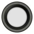 Светильник потолочный Feron HL455 12W, 230V, GX53, черный