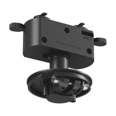 Крепление сменное М2 для светильников VILLY, трековое однофазное, цвет Черный, VL-M2-BL