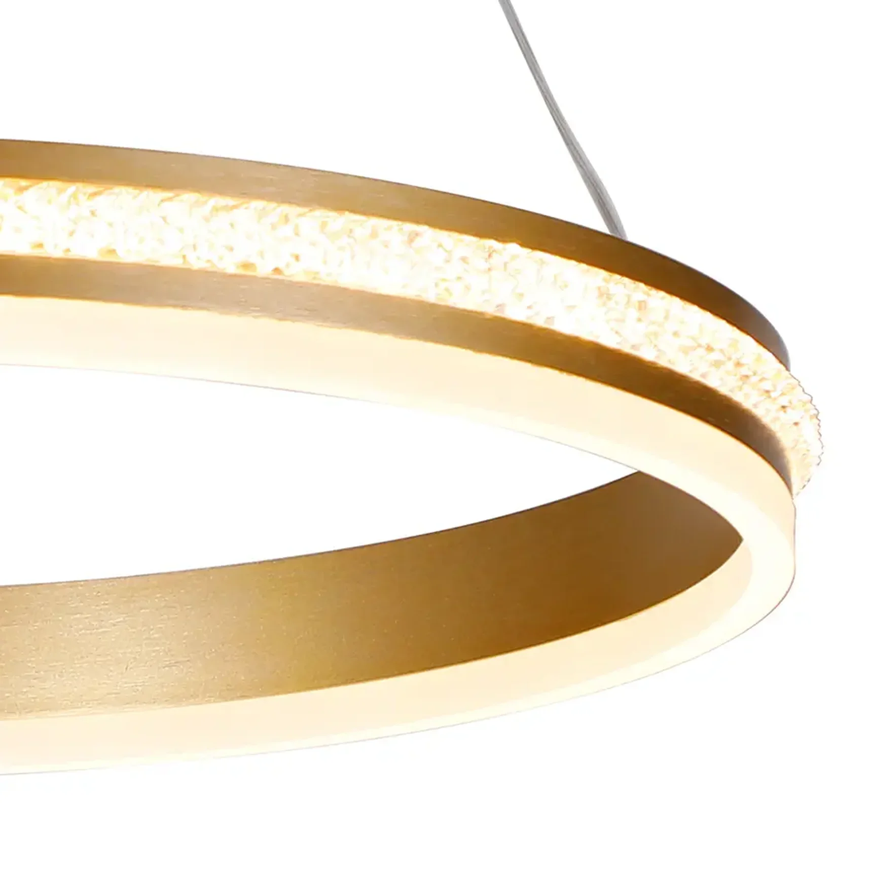 Светильник светодиодный 60W, 4200Lm, 4000K, IP20, золото AL5888 SHINING RING