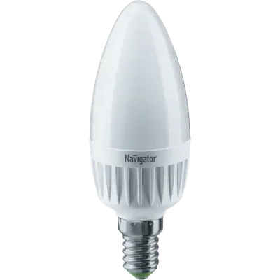 Лампа светодиодная LED 7Вт Е14 230В 4000К NLL-C37-7-230-4K-E14-FR-DIMM диммируемая
