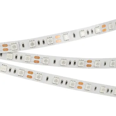 Лента RT 2-5000 12V Blue 2x (5060, 300 LED, LUX) (Arlight, 14.4 Вт/м, IP20)