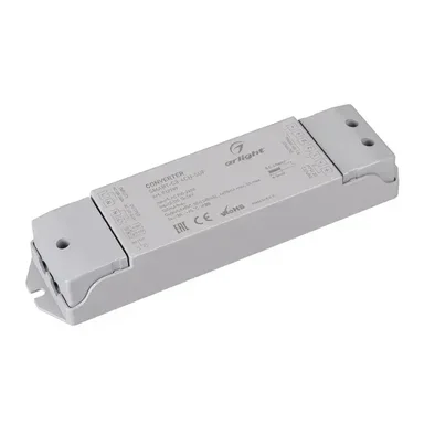 Конвертер SMART-C3-4CH-SUF (12-24V, RF-0/1-10V, 2.4G) (Arlight, IP20 Пластик, 5 лет)
