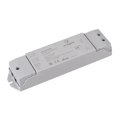 Конвертер SMART-C3-4CH-SUF (12-24V, RF-0/1-10V, 2.4G) (Arlight, IP20 Пластик, 5 лет)