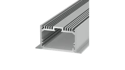 Встраиваемый алюминиевый профиль Design LED LE 6332, 2500 мм, анодированный, LE.6332-R