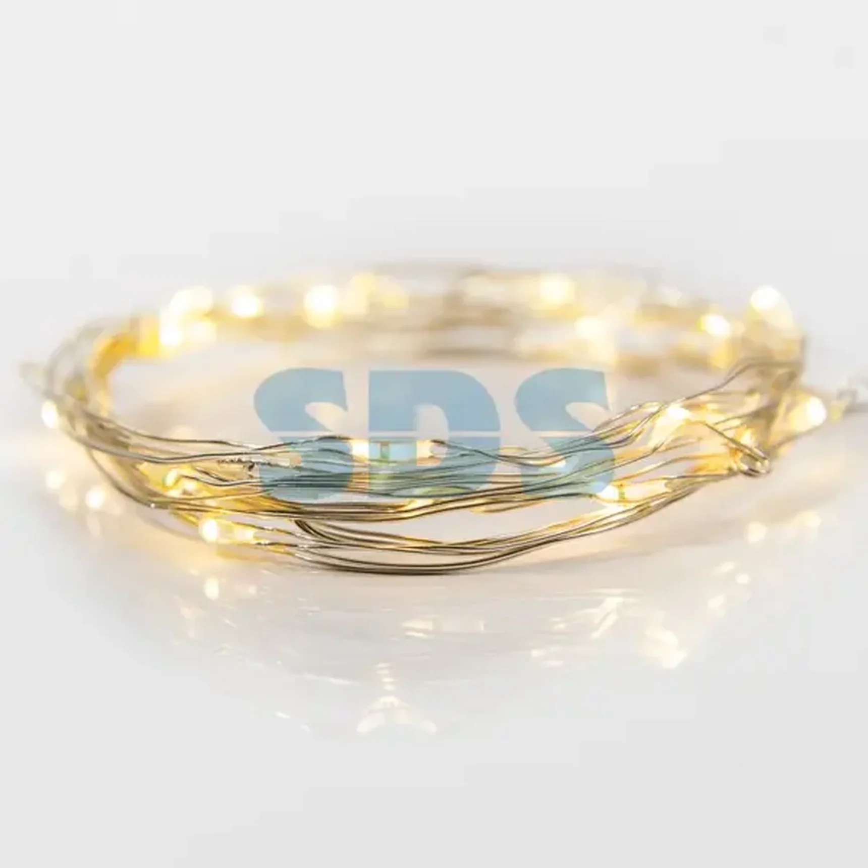 Гирлянда Роса, 2 м, 20 диодов, цвет теплый белый