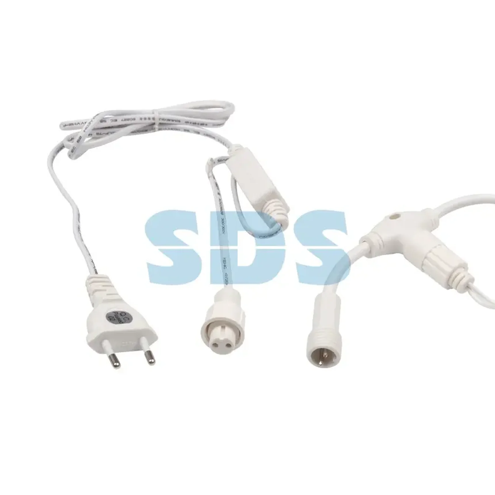 Гирлянда Светодиодный Дождь 2х1,5м, постоянное свечение, белый провод, 230 В, диоды БЕЛЫЕ, 360 LED