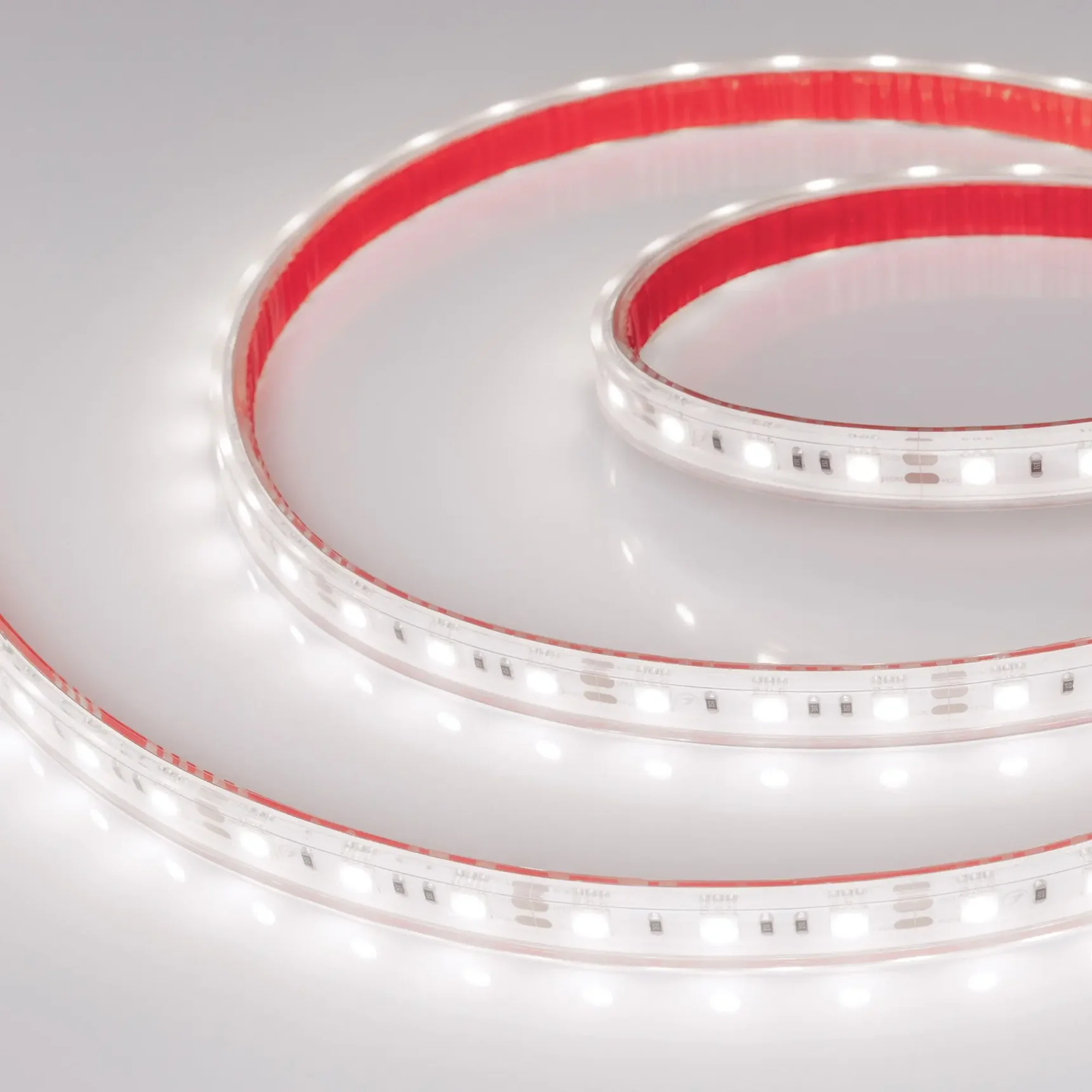 Лента RTW 2-5000PS 12V White6000 2x (5060, 300 LED, LUX) (Arlight, 14.4 Вт/м, IP67)