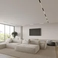 359489 SHINO NT24 000 белый Трековый низковольт. св-к диммир. со сменой цв.температуры, пульт ДУ/Tuya Smart Life IP20 LED 24W 48V 3000-6500K FLUM