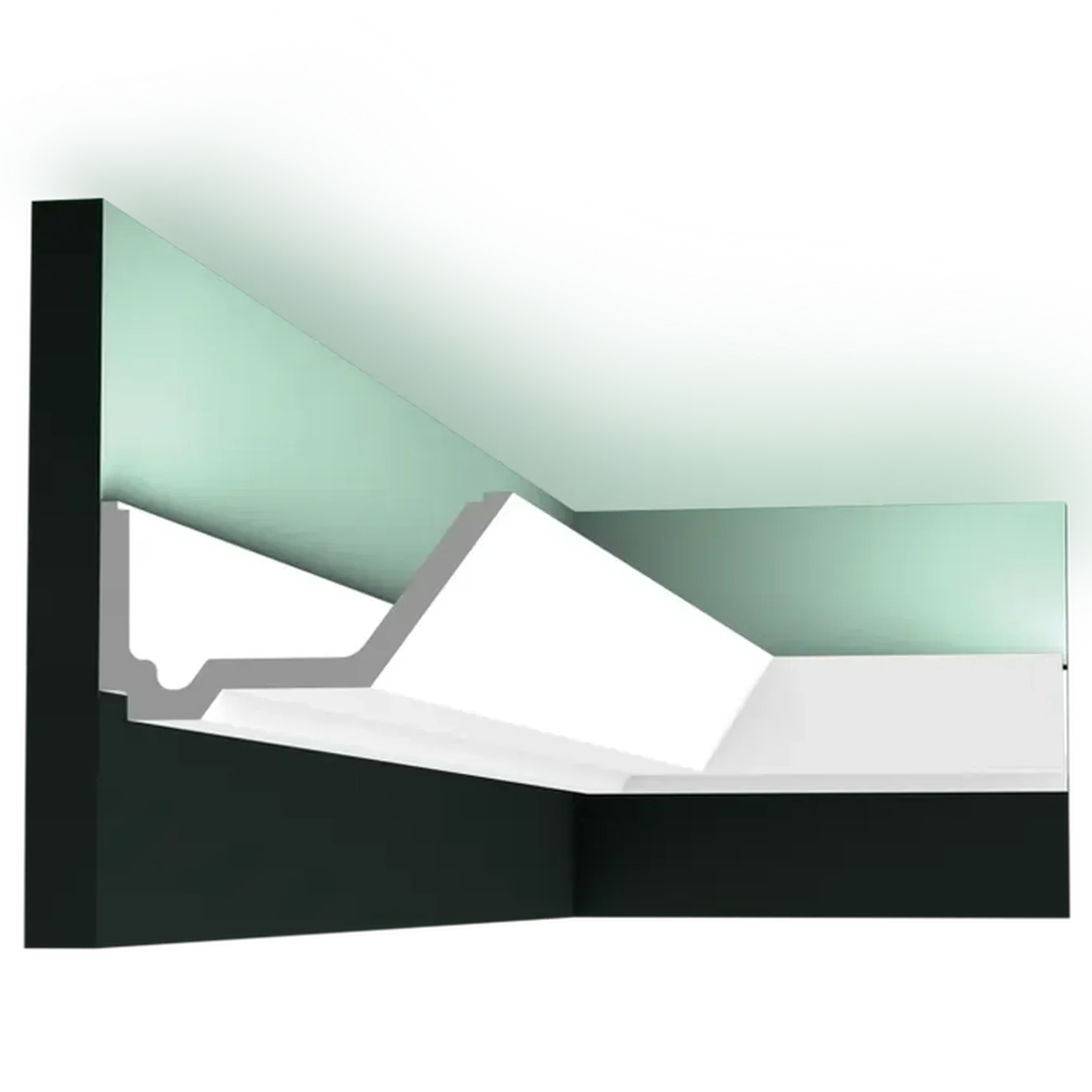 Профиль для верхней подсветки C358 RAIL