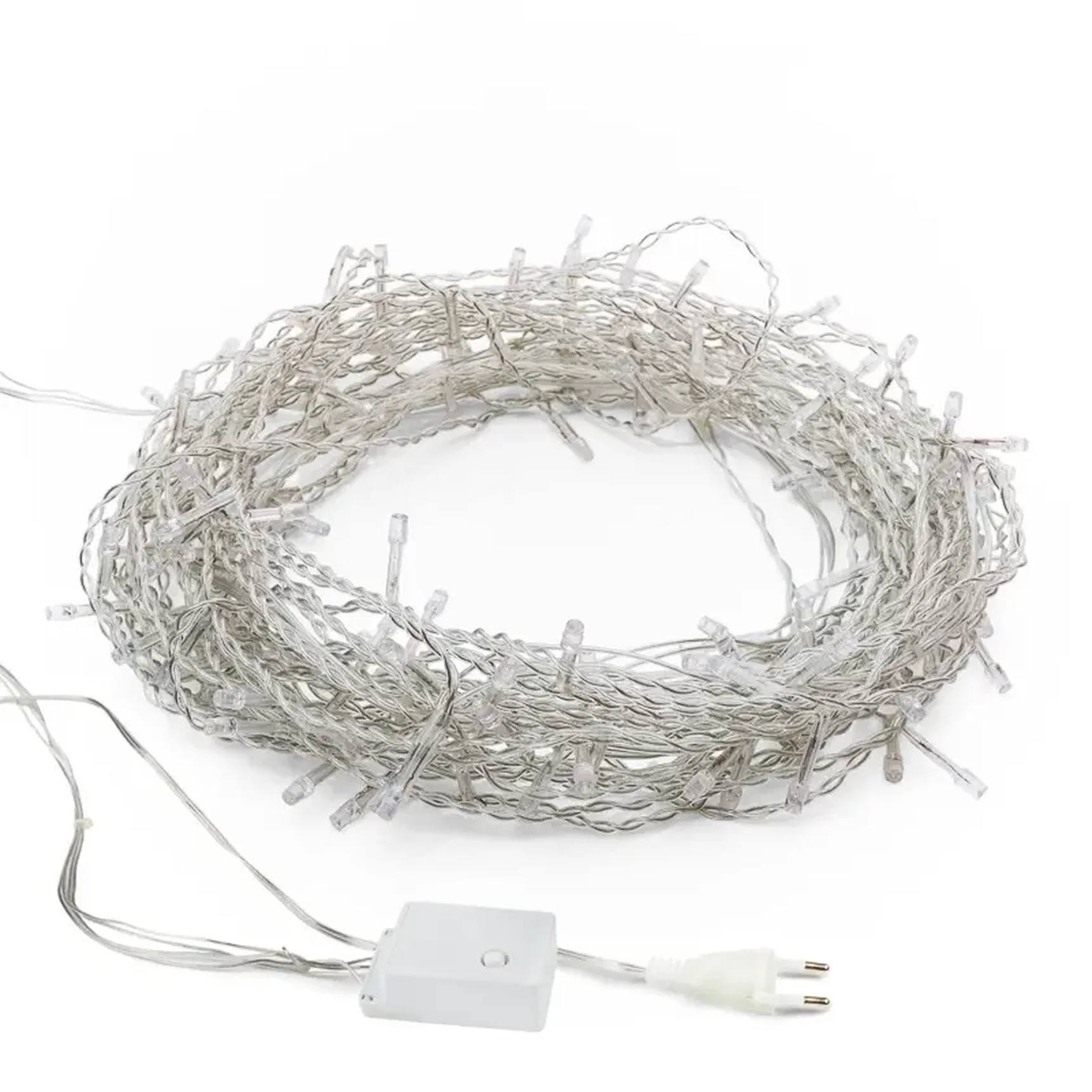 Гирлянда Твинкл-Лайт 20 м, прозрачный ПВХ, 160 LED, цвет мультиколор