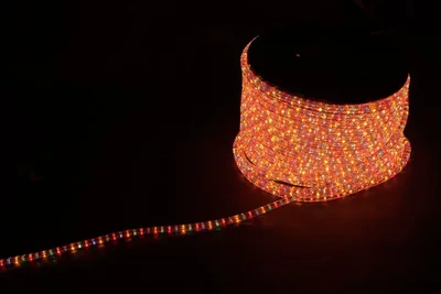 Дюралайт (лента светодиодная), 3W FERON 50м 220V 72LED/м 11х18мм, синий-красный, LED-F3W