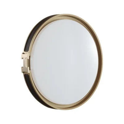 7667/DL COLOR SN 78 Светильник пластик/белый/черный/золотой LED 48Вт 4000К D405 IP43 FAVEMO BLACK