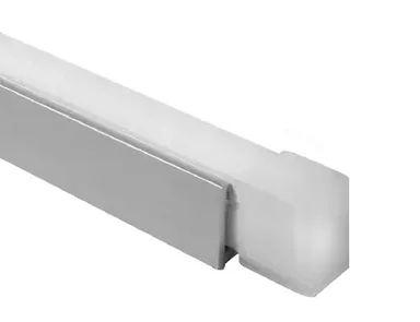 Профиль GAL-GLS-2000-16-16-BSNL (толщина 0,65 мм 2м профиль для неона 16*16мм)