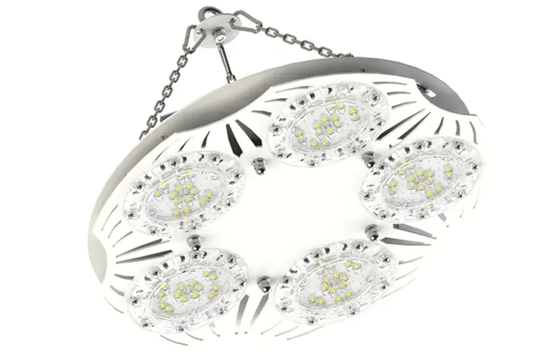 Светодиодный промышленный светильник ПСС 140 Радиант с доп.оптикой