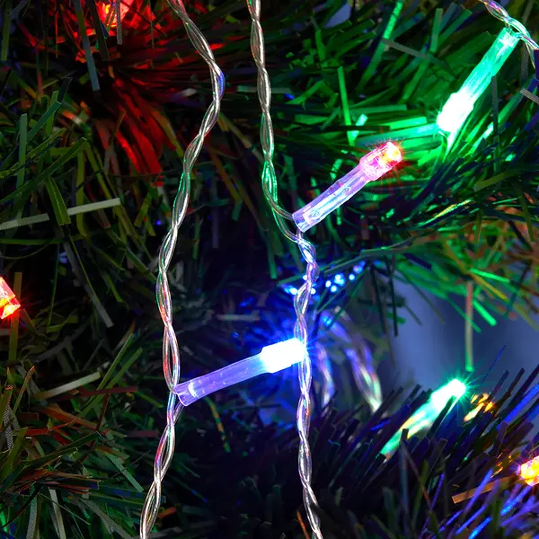 Гирлянда на елку 230V 140 LED 7*2м, мульти, IP20, шнур 1,5м , CL90