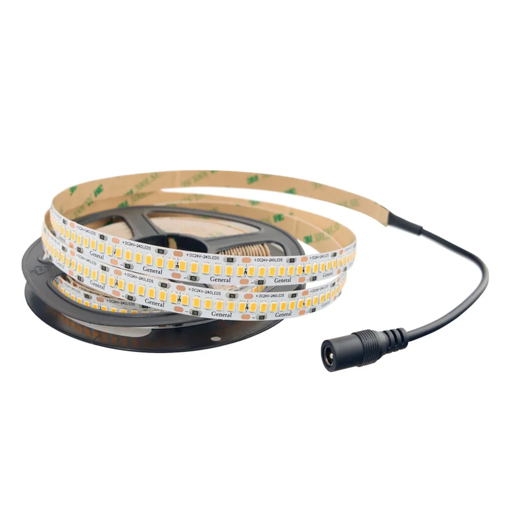 Лента светодиодная GLS-2835-240-22-24-IP20-PRM-1800  22Вт/м, 240 д/м, 24В, 1800К