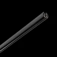 506427 Трек 24V двухконтактный однофазный круглый тип D LINEA 2м ЧЕРНЫЙ