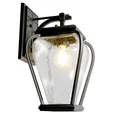 Светильник садово-парковый Feron PL741 на стену вниз 60W E27 230V, черный