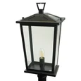 Светильник садово-парковый Feron PL756 столб 60W E14 230V, черный