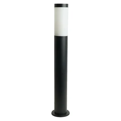 Светильник садово-парковый Feron DH042-650, Техно столб, max.18W E27 230V, черный