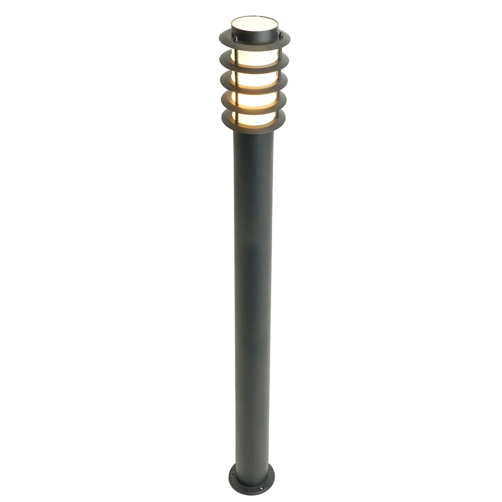 Светильник садово-парковый Feron DH047-1100, Техно столб, 18W E27 230V, черный