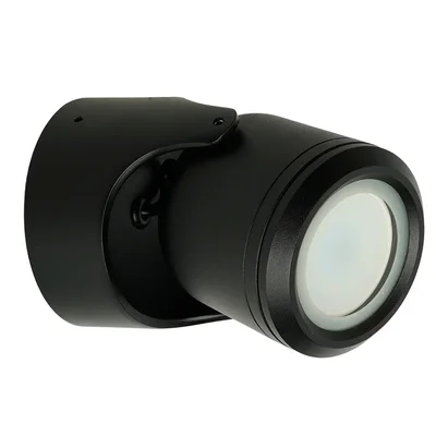 Светильник садово-парковый Feron DH1501, на стену, GU10, 230V, черный