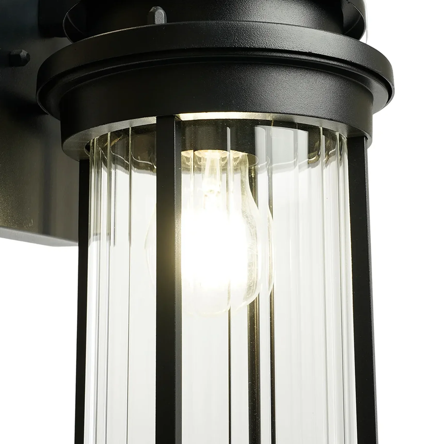 Светильник садово-парковый Feron PL781 на стену вниз 40W 220-240V E27, черный