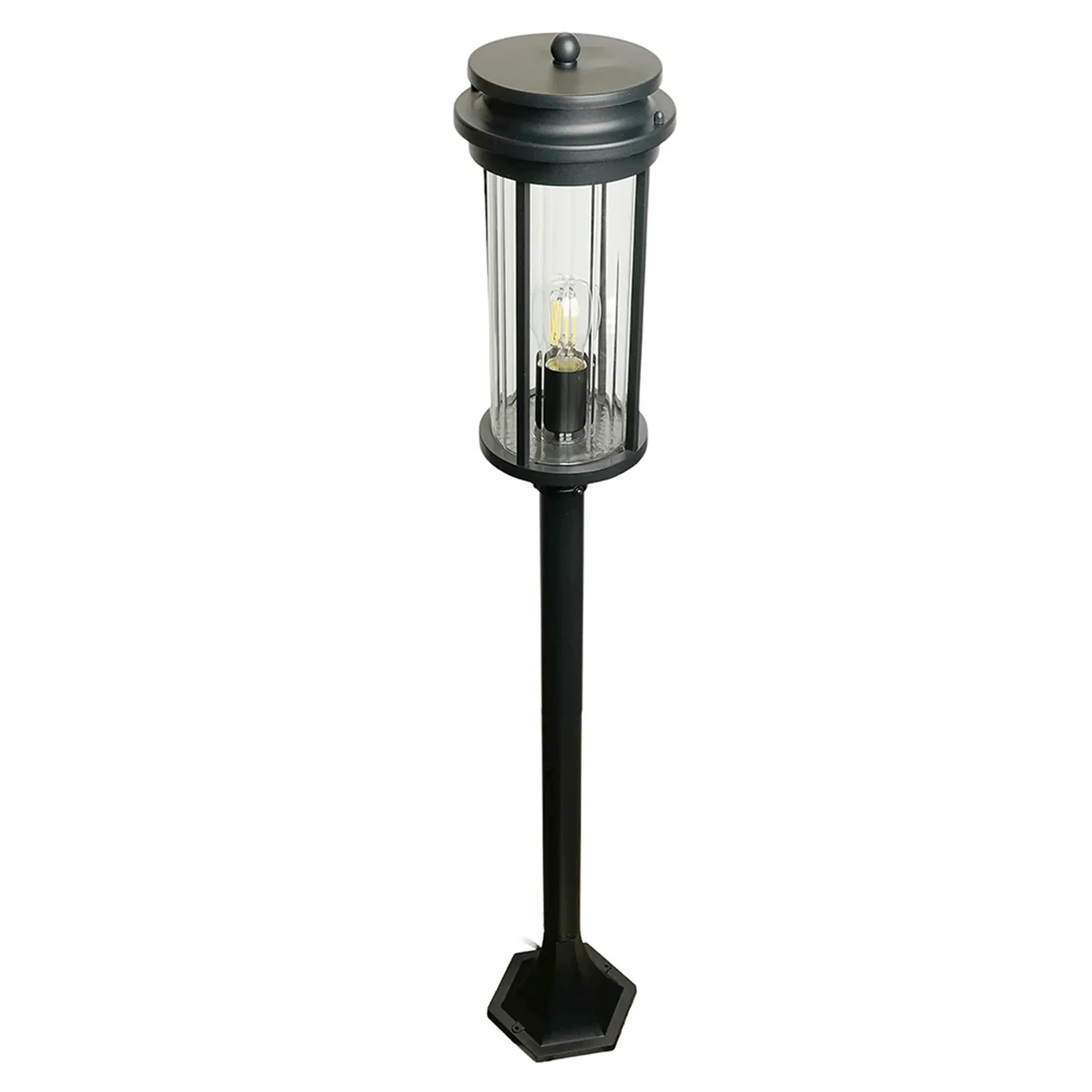 Светильник садово-парковый Feron PL786 столб 40W 220-240V E27, черный