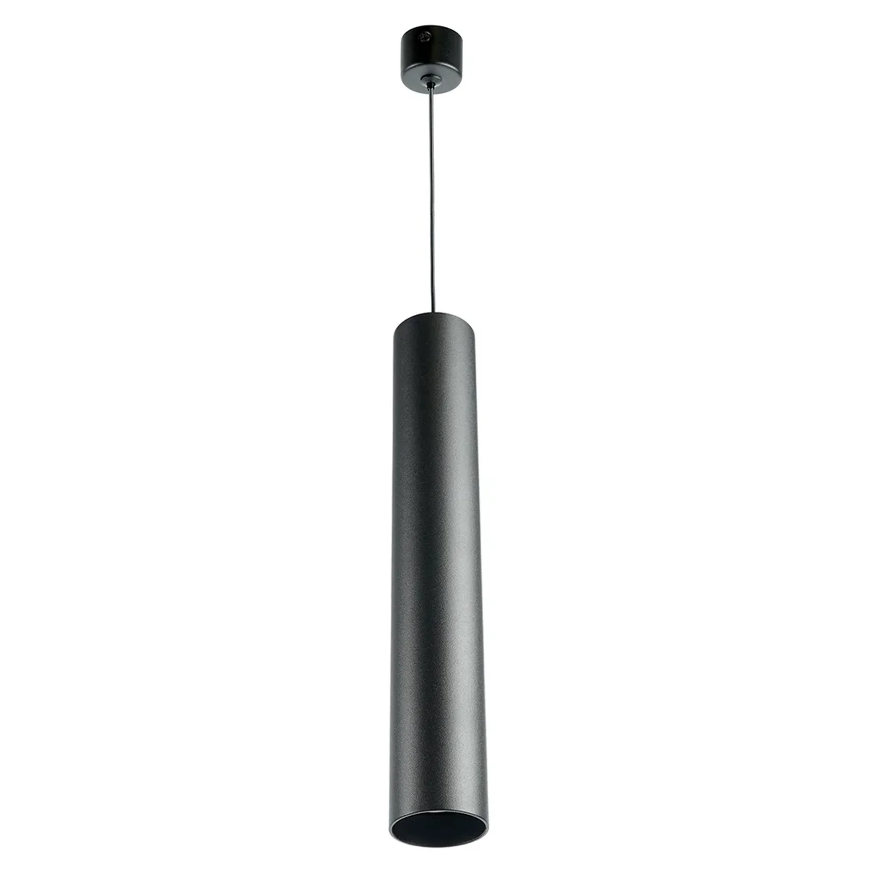 Светильник потолочный Feron ML1038 Barrel levitation на подвесе MR11 35W 230V, черный 40*250