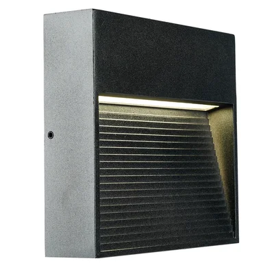 Светодиодный светильник Feron DH204-1 накладной 5W 4000K, IP65, черный