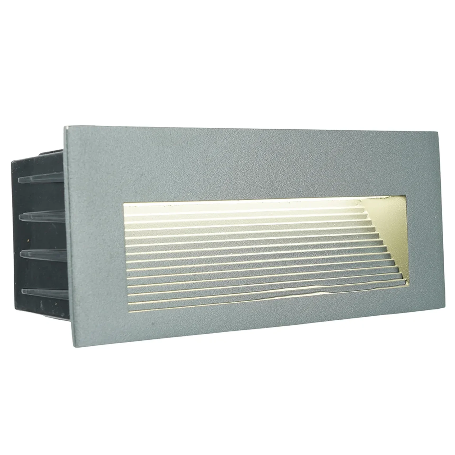 Светодиодный светильник Feron LN012-1 встраиваемый 5W 4000K, IP65, серый