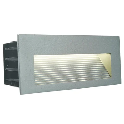 Светодиодный светильник Feron LN012-1 встраиваемый 5W 4000K, IP65, серый