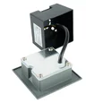 Светодиодный светильник Feron LN013-1 встраиваемый 3W 4000K, IP65, серый