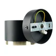 Светильник настенный Feron HL4598 Barrel DUET 12W, 230V,GX53, черный + золото IP20
