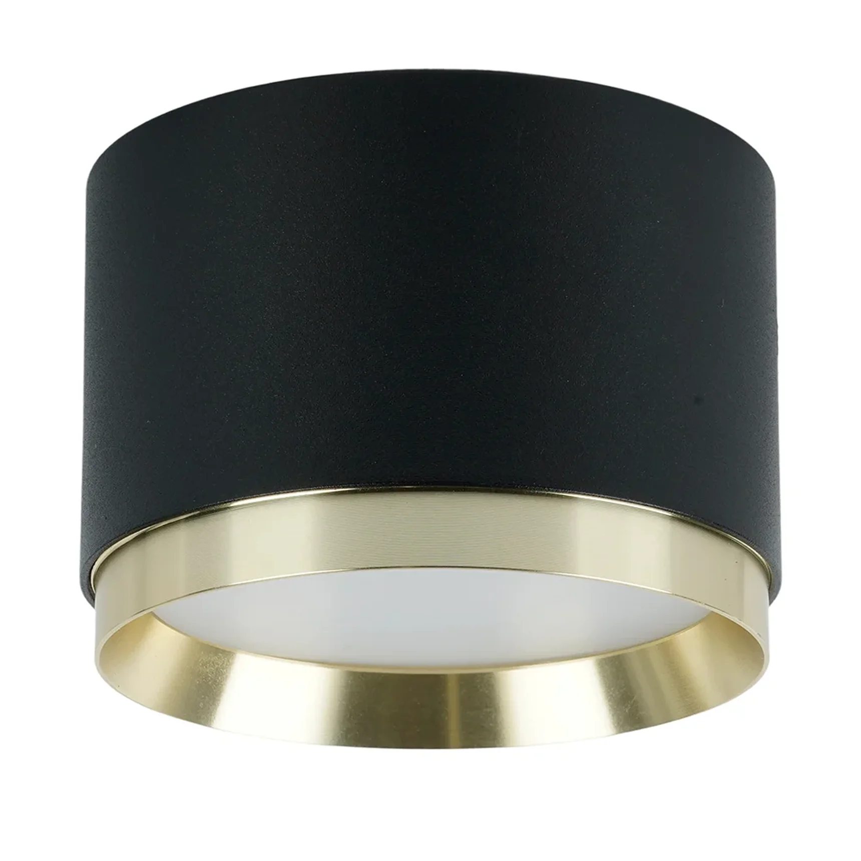 Светильник потолочный Feron Barrel DUET HL459 12W, 230V,GX53, черный + золото IP20