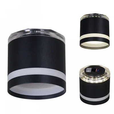 53001-9.5-001LD GX53+LED3W BK светильник