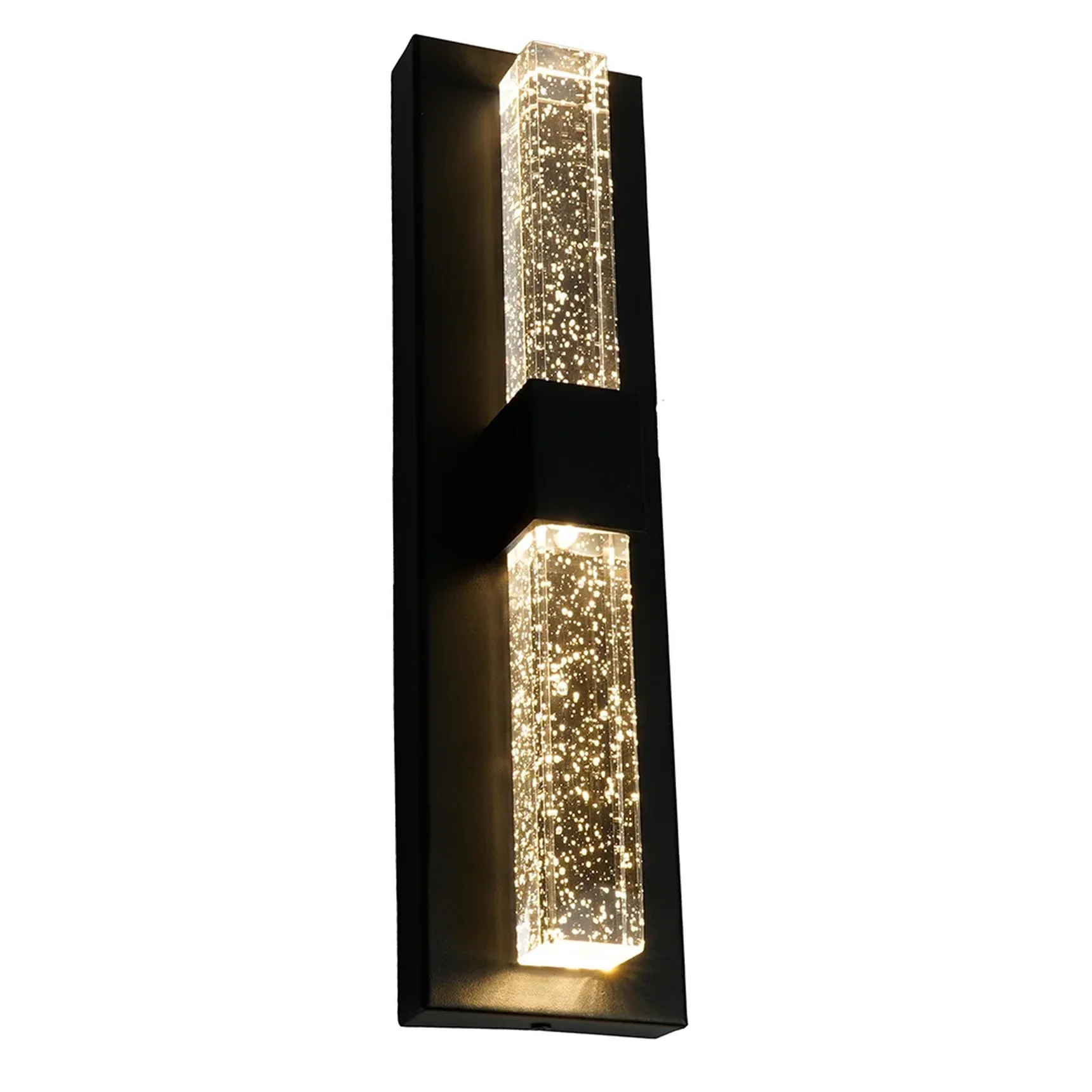 Светильник уличный светодиодный Feron DH2202 Катар 10W, 90*43*360мм, 3000К, черный (на стену вверх/вниз)