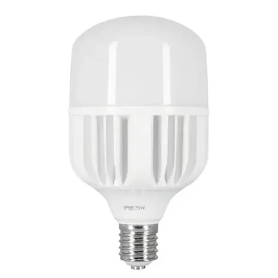 Лампа светодиодная сверхмощная Gauss E40 90W 6500К матовая 11734392