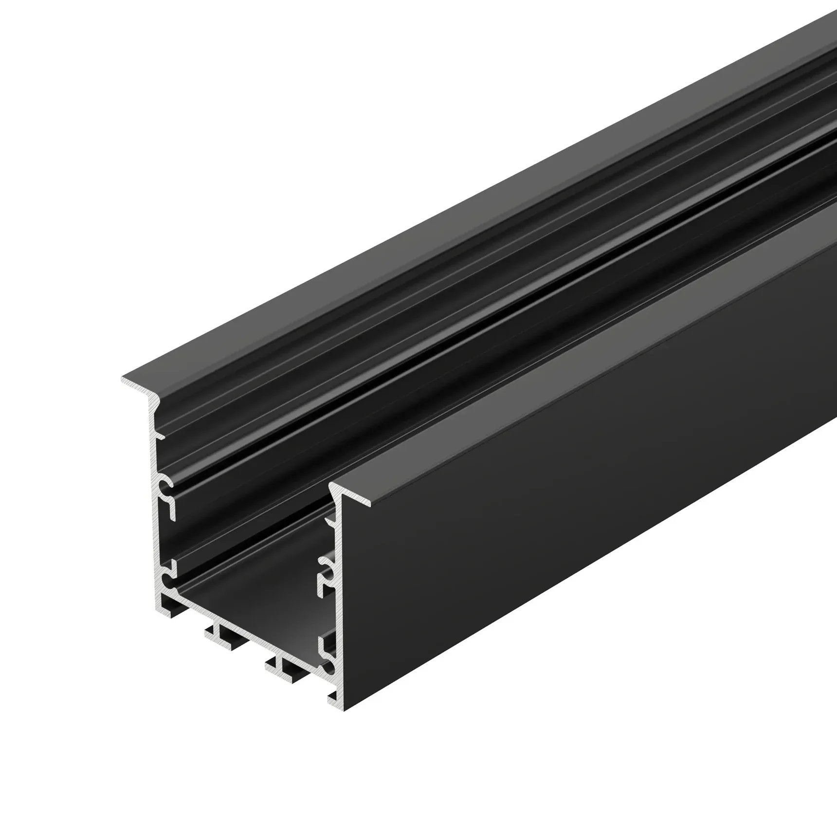 Профиль LINIA49-F-М-2500 BLACK (Arlight, Алюминий) 055395