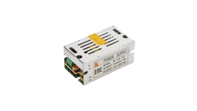 Блок питания для светодиодных лент 12V 15W, S-15-12