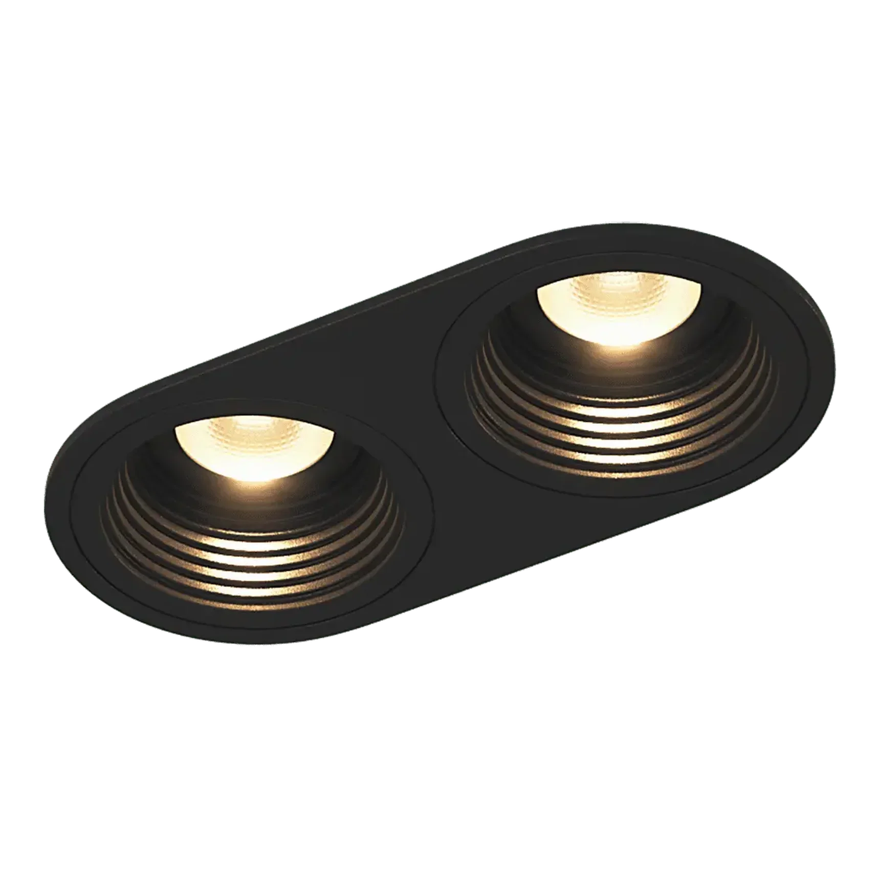 Корпус светильника потолочный встраиваемый, Черный, IP20, COMBO-42-BL