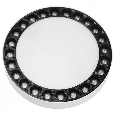 Светильник потолочный iLEDEX Mercury 5552-24W-D165-3/4K-WH+BK