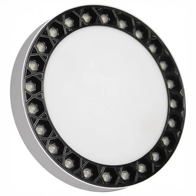 Светильник потолочный iLEDEX Mercury 5552-36W-D217-3/4K-WH+BK