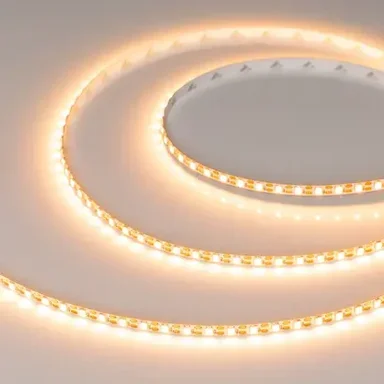 Лента FC-A120-5mm 24V Warm2400-CX1 (10 W/m, IP20, 5m) (Arlight, резка 1 светодиод)